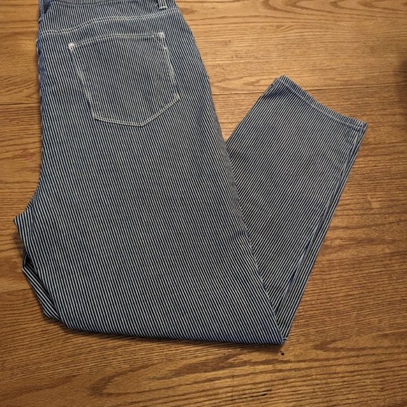 Chico's Denim - Jeans (Railroad stripe)